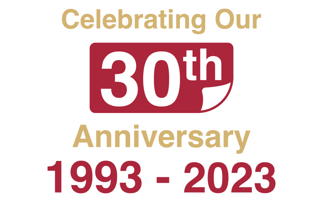 MiRiCal Emblems Ltd 30th Anniversary